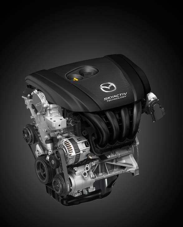 ALLES UNTER KONTROLLE Der Mazda CX-5 zeichnet sich durch verbesserte Technologien und ein selbstbewusstes, modernes Design aus.