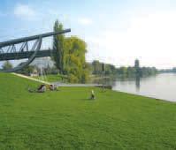 Artery unterstützte die Bestrebungen des Nachbarschaftsverbands, ein grünes Band am Neckar zu schaffen.