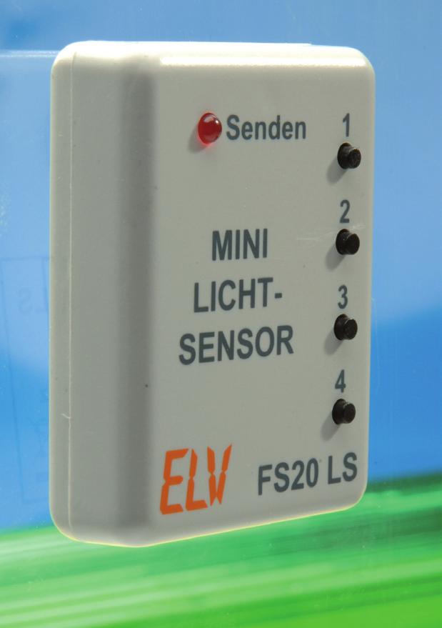 2-Kanal-Funk-Lichtsensor FS20 LS Bedienungsanleitung ELV Elektronik AG