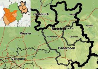 Region Ostwestfalen Wirtschaftliche Entwicklung abgeschnitten als in NRW insgesamt.