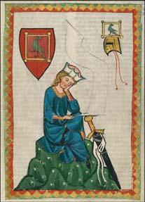 Herausragende Werke der Bibliotheca Palatina Codex Manesse Der Codex Manesse, auch Große Heidelberger Liederhandschrift genannt (Cod. Pal. germ. 848), entstand zwischen ca. 1300 und ca.