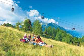 bergbahnen mountain lifts Donnerkogelbahn Annaberg Die Donnerkogelbahn bringt Sie auf 1.475 m zu romantischen Almhütten u. majestätischen Gipfeln.