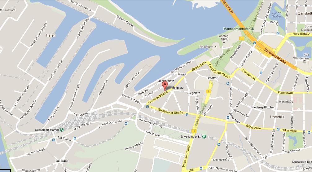 Der Standort Mit der Umgestaltung von Teilen des alten Rheinhafens zu einem Bürostandort erster Güte hat Düsseldorf ein städteplanerisches Highlight geschaffen, das seinesgleichen sucht.