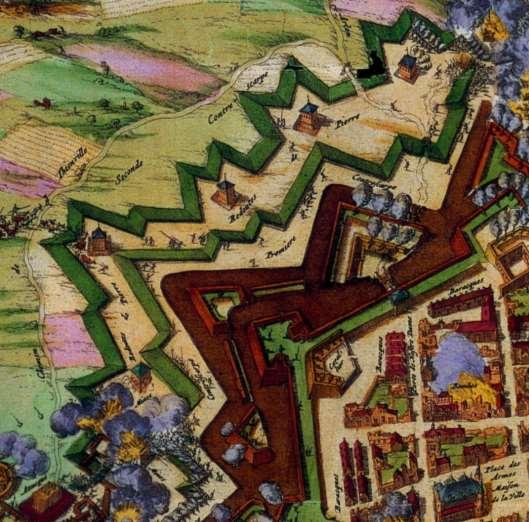 Damit das aber nicht mehr vorkommen sollte, ließ Karl V. die Befestigungsanlagen der Stadt Luxemburg verstärken.
