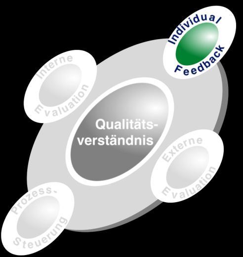 Individualfeedback Qualitätsentwicklung basiert auf dem individuellen Handeln der beteiligten Personen.