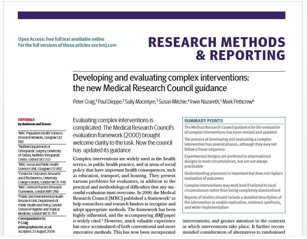 MRC Framework