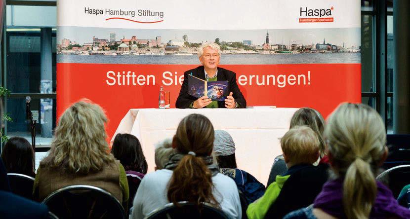 Stiftungsprojekte Förderschwerpunkt der Haspa Hamburg Stiftung Wir möchten jungen Menschen den Spaß am Lesen
