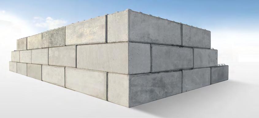 56 NEU im Sortiment ab 2015 HABA-Block Das flexible Wandsystem Der HABA-Block ist flexibel in vielen Bereichen z. B. als Wandsystem, Box für Schüttgüter oder zur Hangbefestigung einsetzbar.