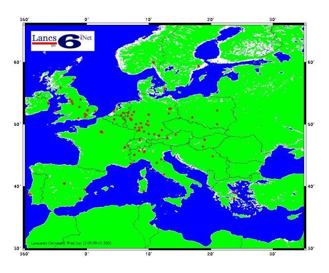6Bone in Europa Die Internet-Protokollwelt - 2. IP 91 Internet 2 Das Internet 2 (http://www.internet2.