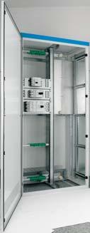 XF - Abgangsfelder in Festeinbau Abgänge mit Leistungsschaltern PKZ, NZM, FAZ, Schaltersicherungseinheiten und Sicherungslastschaltleisten bis 630 A für Sammelschienenpositionen hinten - oben/unten