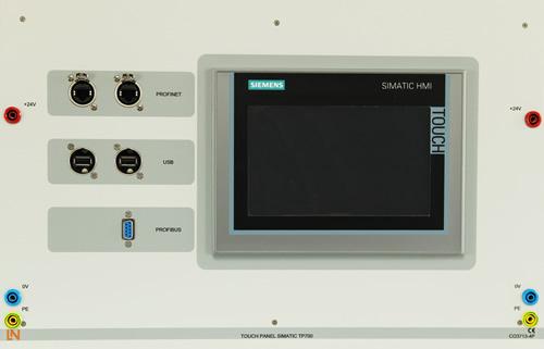 44 Touch Panel TP700 Comfort Trainer Package CO3713-4P 1 Das Schulungssystem ist ein didaktisch aufgebautes Touchpanel zum Bedienen und Beobachten von Maschinen und Anlagen.