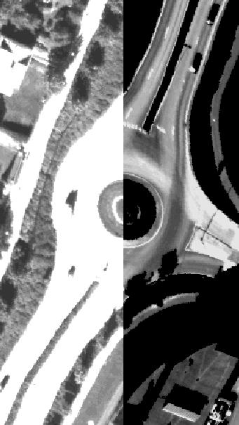 3 Vergleich der Bildinformationen von analogen und digitalen photogrammetrischen Luftbildkameras mit Hilfe von Orthophotos Seite 41 dunklere und kontrastreichere Einstellung angefertigt werden, um
