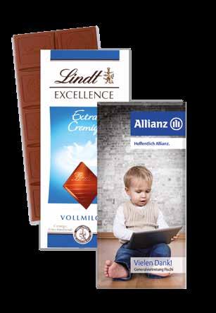 10 PREMIUM SCHOKOLADE Schokoladentafel Excellence von Lindt & Sprüngli Art. Nr.: 91272 Die zartschmelzende Versuchung!