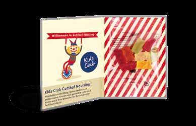 WERBE-FRUCHTGUMMI 51 Doppelkarte mit Fruchtgummi Art. Nr.: 91246 0, 55 10 g Klappkarte mit leckeren Gummibarchen!.. Erfolgreiche Werbung mit Mehrwert!