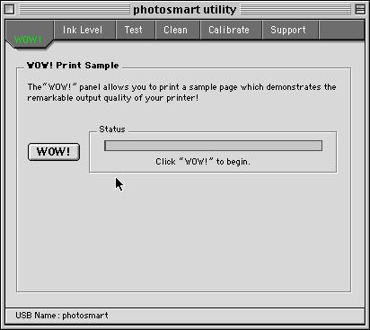 Verwenden des HP PhotoSmart-Dienstprogramms (Macintosh) Verwenden des HP PhotoSmart-Dienstprogramms (Macintosh) Mit Hilfe des HP PhotoSmart-Dienstprogramms können Sie Ihren Drucker kalibrieren,