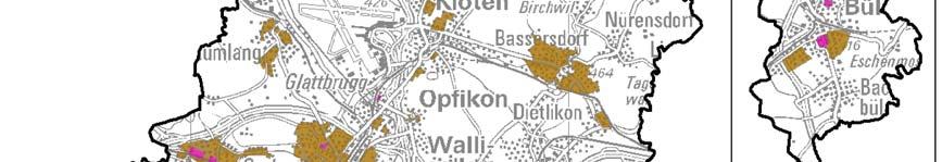 124/269 Abbildung 30 Tempo-30- und Begegnungszone Datengrundlage: KAPO; Karte LK 200 swisstopo (DV 593.