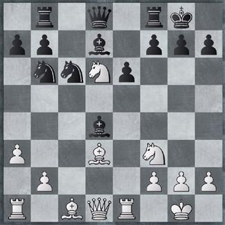 10. c6+! Schwarz gab auf; auf 10...Ke8 folgt 11. Th8+ nebst Matt Diagramm 7.