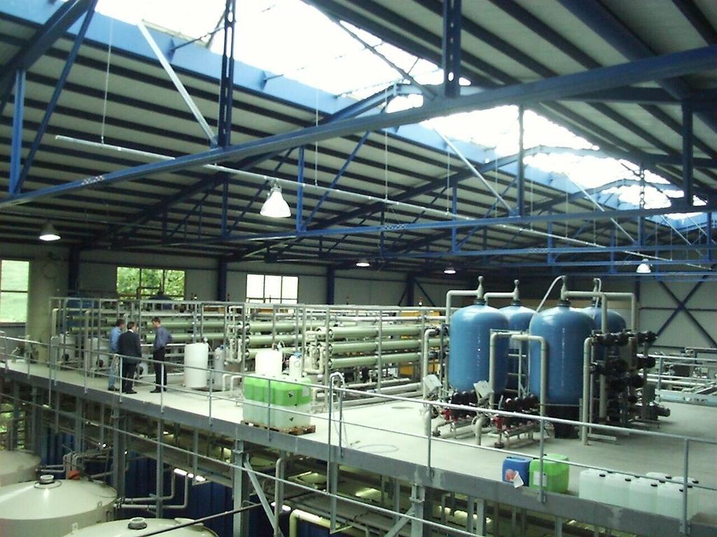 Wasseraufbereitung Membranverfahren Hybridanlage Biologie Umkehrosmose