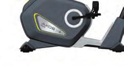 HEIMTRAINER / EXERCISE BIKE Name INLINE: CYCLE P-LA Product Code: 07629-500 ROTUS P-LA 07629-520 Drehzahlabhängiges Magnet-Bremssystem mit computergesteuerter Regelung von 1-16, ca.