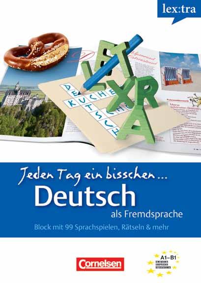 Das Buch besteht aus Einheiten von je 7 Tagen: 8 Tag 1-5: Übungen, Kreuzworträtsel und Spiele 8 Tag 6: Lernerfolgskontrolle 8 Tag 7: Unterhaltsames zu Sprache, deutschsprachigen Ländern und Kulturen