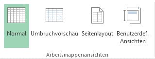 Öffnen Sie die Datei 11-Excel-Grundlagen-File und aktivieren Sie das Tabellenblatt Seitenlayout. Anhand dieser Liste schauen wir uns die wichtigsten Einstellungen an.