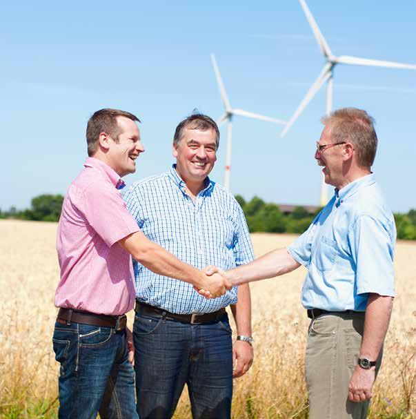 ± Investition in realisierte Windparkprojekte Sie haben die Möglichkeit, in bereits errichtete Windenergieanlagen zu investieren.