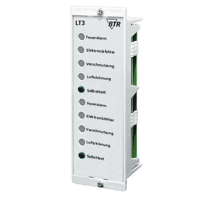 1 Datenblatt LT3 E19 24VAC/DC Produktbeschreibung Taster- und Anzeigemodul für 19-Zoll-Baugruppenträger.