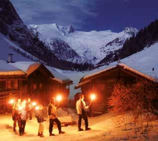 Kosten: 15 Euro pro Person (Schneeschuhe inkludiert) Infos und Anmeldung: Nationalpark Hohe Tauern Tirol, Tel. +43 (0) 4875 5161-10, nationalparkservice.tirol @hohetauern.