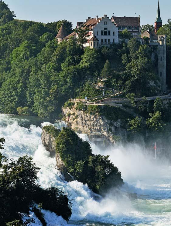 Rheinfall. Grösster Wasserfall Europas.