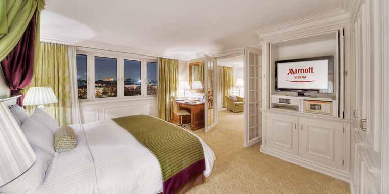 Mehr komfort Genießen Sie besonderen Service und einen Hauch mehr Luxus in den Executive Zimmern und Suiten.
