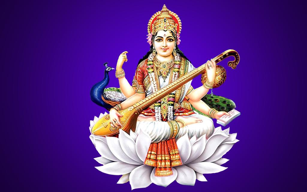 Saraswati Saraswati ist eine Gemahlin Brahmas und wird als Göttin des Lernens, der Weisheit, Sprache und Musik verehrt.