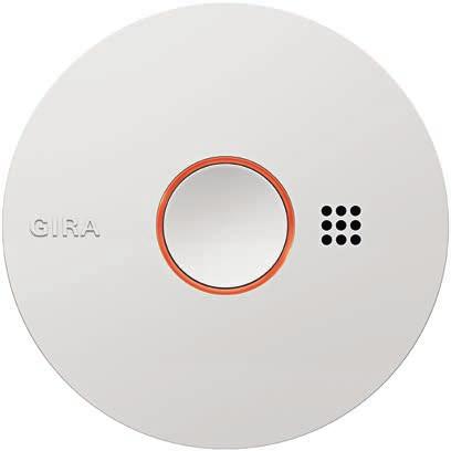 Gira Rauchwarnmelder Basic Q Basic Q ist besonders leicht zu montieren und fügt sich mit seinem hochwertigen Design gut in jede Umgebung ein.