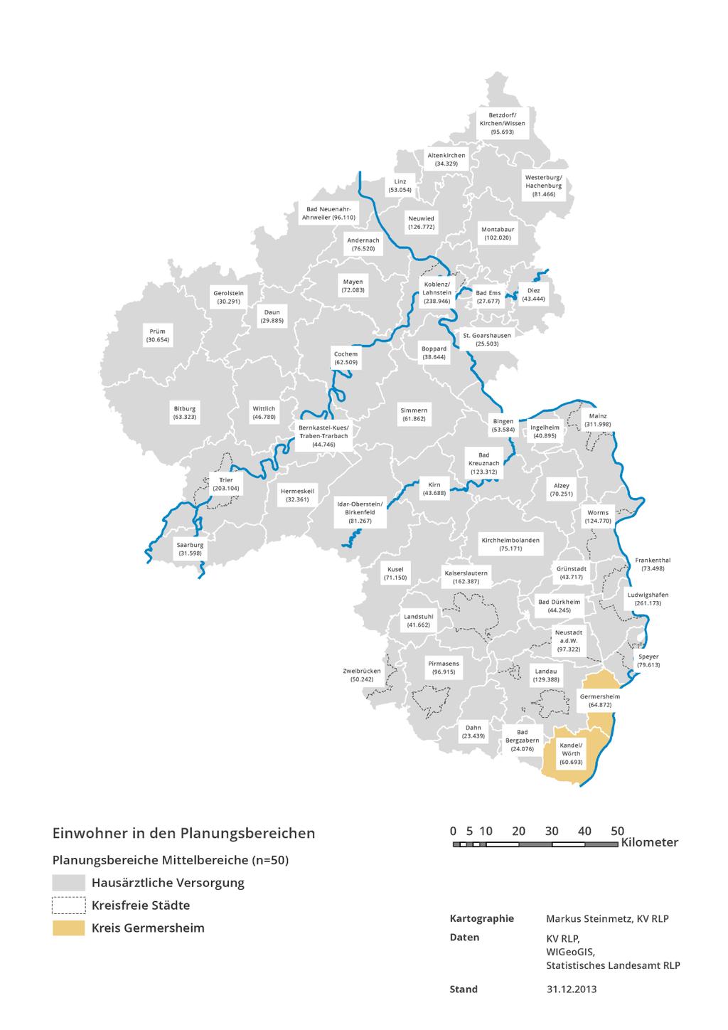 Kreisatlas zur vertragsärztlichen Versorgung: Kreis Germersheim 33