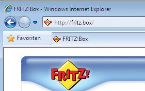 Benutzeroberfläche In der Benutzeroberfläche richten Sie die FRITZ!