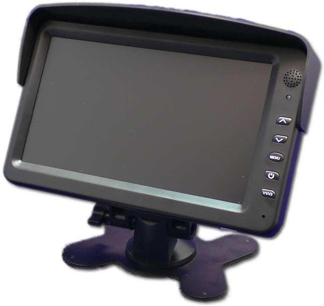 Bedienungsanleitung 7 TFT-LCD-Monitor2 mit Standfuß und integriertem Funkempfänger 2 Kanal