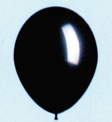 Gas-Ballon,schwarz,