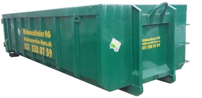 Ein Presscontainer ist die ideale Lösung zum Transport von leichten oder voluminösen Materialien aller Art.