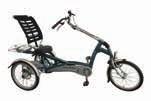Dreiräder mit Sitzfläche Für Menschen, die komfortabel und stabil Radfahren möchten, gibt es ein Dreirad mit einem