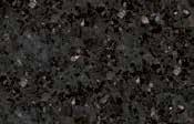 Top: Granite Black galaxy polished, boatform 2 insets Size