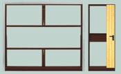 Berry-Schwingtore N80 Holz-Motive, Nordische Fichte Motiv 925 Motiv 927 2221,- 2715,- 2334,- 2828,- handbetätigt 1853,- handbetätigt 2347,- Motiv 931 Motiv 933 2489,- 1963,- 2602,- 2076,-