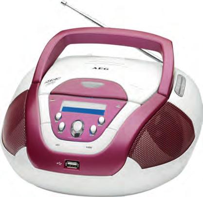 Consumer Electronics l 21 SR 4346 CD/MP3 Stereoradio mit CD-Player Stereoradio mit Toploading-CD-Player und.