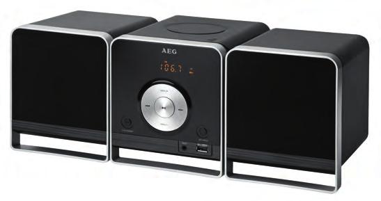28 l Consumer Electronics MC 4459 BT Bluetooth-Musik-Center Stereo-Musik-Center mit Toploading-CD-Player, Radio und Bluetooth.
