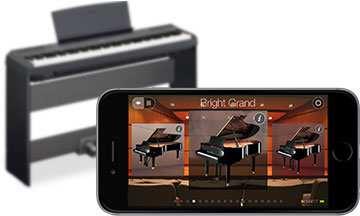 Einfachste Bedienung - Die gratis Digital Piano Controller App Unsere gratis App Digital Piano Controller vereinfacht Ihnen die vielseitigen Einstellungen ihres Yamaha Digital Pianos vorzunehmen.