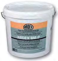 ROHBAU ARDEX BM-P KSK Primer Lösemittelfreier, gebrauchsfertiger Voranstrich auf Bitumen-Kautschuk-Basis. Erfüllt die Anforderungen nach DIN 18195-2, Tabelle 1.