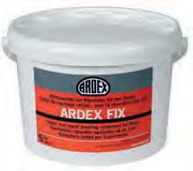 ARDEX MICROTEC TECHNOLOGY BODENSPACHTEL- MASSEN ARDEX K 22 F Calciumsulfat - Spachtelmasse, faserarmiert Alpha-Halbhydrat-Basis.