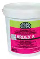 ARDEX 8 + 9 Dichtmasse Abdichtung unter Fliesen und Platten. Erfüllt die Feuchtigkeitsbeanspruchungsklassen A, B, A0, B0.