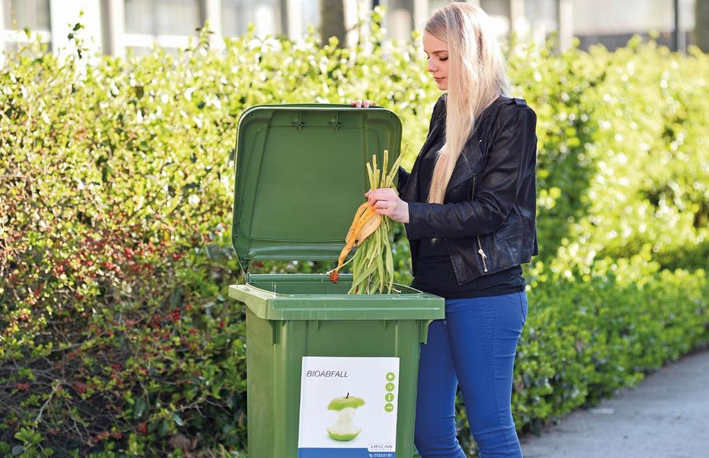 Vom Bioabfall zum Kompost Bio-Recycling leicht gemacht Mit der Bioabfallsammlung leistet die LINZ AG gemeinsam mit ihren KundInnen einen wertvollen Beitrag zur fachgerechten Abfalltrennung.
