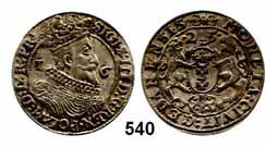 43 Danzig, Stadt Sigismund III. 1587 1632 535 Ort 1618. 6,5 g. Dutk./Such. 160d var., Gumowski 1386.... Fast sehr schön 30,- 536 Ort 1619. 6,4 g. Dutk./Such. 162, Gumowski 1388.