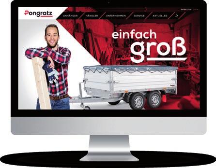 MEHR ANHÄNGER www.pongratztrailers.