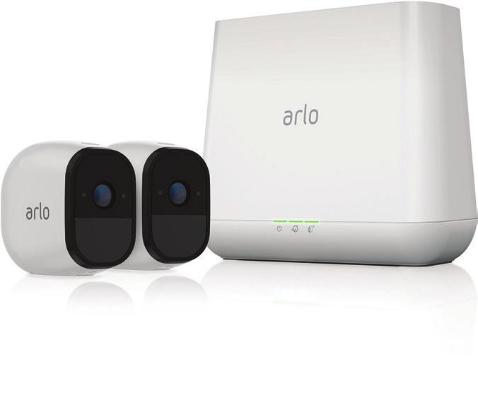 SYSTEME Arlo Pro Wire-Free HD-Überwachungskameras haben alles, was Sie brauchen, um die Dinge, die Ihnen wichtig sind, im Auge zu behalten aus jedem Winkel, drinnen oder draußen.